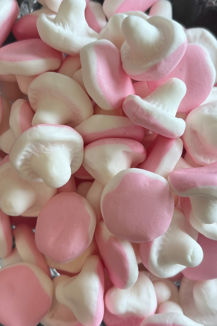 Skumkantareller (Marshmallow Mushrooms)